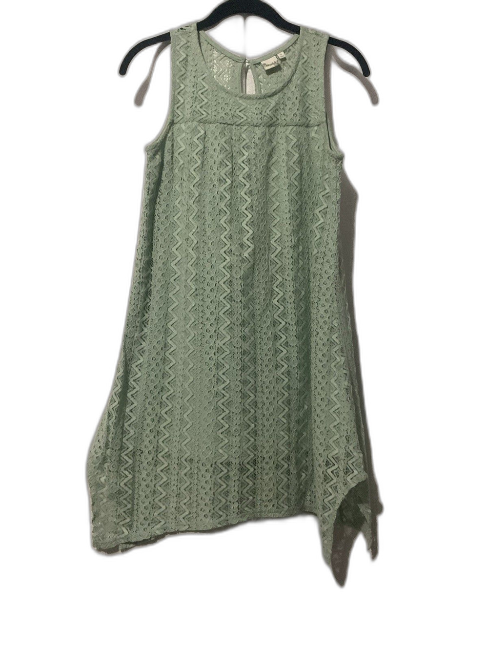Mudd freen lace Dress Jr Size 16 color light green
